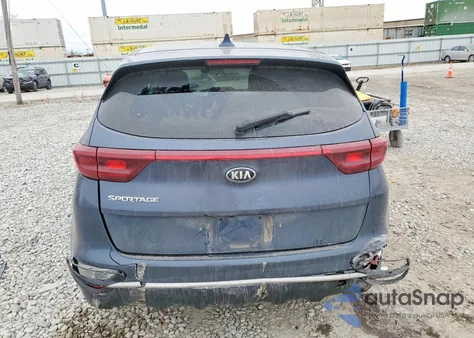 2020 Kia Sportage Lx из США, поврежденный, VIN KNDPMCAC8L7635377